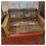 Vintage Two-Seater Loveseat