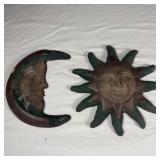 Celestial Sun & Moon Wall Decor
