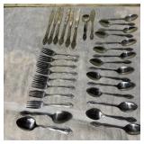 (33) Custom Craft Eating Utensils "F" Engravement