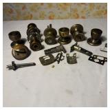 Vintage Brass Doorknobs