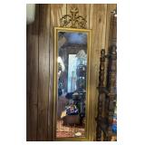 52 1/2" Regency Style Giltwood Wall Mirror