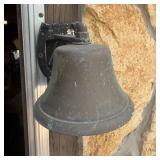Devin Patio Brass Garden Bell