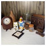 Vintage Kitchen Decor, Jars, Cookie Jar, & More