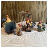 Rooster/Chicken Themed Decor- Wind Chim,