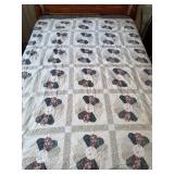 #6 Dresden Style Fan Pattern Patchwork Quilt