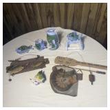 Fish Wall Signs & Vintage Ceramic Catch of The