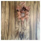 German Black Forest Cuckoo Clock w/ Dancers