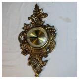 Vintage Syroco Mid Century Wall 8 Day Clock