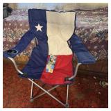 Texas Flag Potable Chair