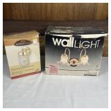 (2) Vintage Light Fixtures