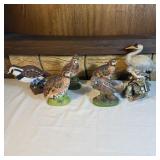 (7) Assorted Bird Figurines- Homco, Wales