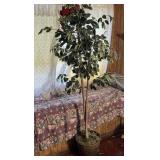 Artificial Variegated Ficus Tree