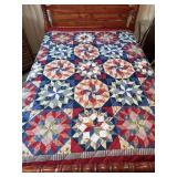#2 Shooting Star Patchwork Quilt