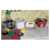 Kitchen Lot- Personal Blender, Hand Mixer, Slow