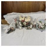 READ Assorted Dove Decor- Bell, Cadle Stick,
