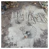 Metal Plant Stands, Wire Basket Plant Holders,