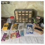 Assorted Hardware & Organizer