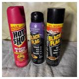 (3) Insect Killer Sprays