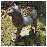 23x22 Siberian Husky Statue