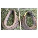 (2) HORSE COLLARS