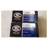 (100) Rnds. OF 5.7x28 SPORTING CARTRIDGES (ATG)