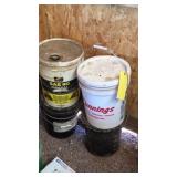 (3) 5 GAL BUCKETS OF USED OIL