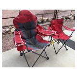 (2) FOLDABLE LAWN CHAIRS