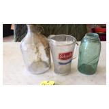 Schmidt Beer Pitcher, Vintage Jar