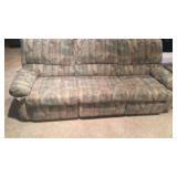 Reclining Sofa, 90in Long, (reclines both ends)