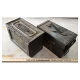 (2) AMMO CANS