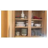 CASSEROLE SET, CHOPPER & DRINKING GLASSES