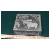 HANDCRAFTED INCOLAY STONE BOX & JEWELRY BOXES