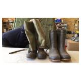 Hip Waders plus Waterproof Boots