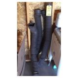 (4) PLASTIC DOWNSPOUT EXTENDERS