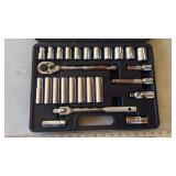 (26pc.) 1/2in. DRIVE METRIC SOCKET SET