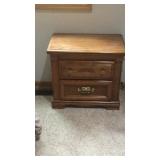 WOODEN END TABLE (26in.Wx16in.Dx24inT)