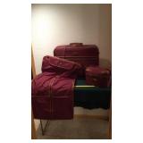 (4) MATCHING LUGGAGE, SUIT BAG & HOLDER  (ATG)
