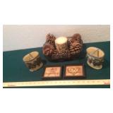 TOOTHPASTE HOLDER SET