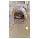 WHEEL BARREL W/ EXTRA WHEEL