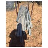(17)+/- STEEL SIGN/FENCING POSTS (ATG)