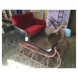 2-PERSON BOBSLEIGH W/PRISTINE SEAT