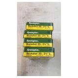 (20) 20Ga 2 3/4 INCH BUCKSHOT SHELLS (NEW)
