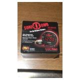 FAN, SONIC B*MB ALARM CLOCK & COMBO-SHARPENER