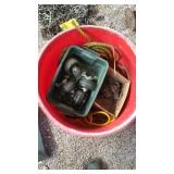 ROPE, CASTER WHEELS & PULLY