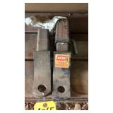 (2) TOWING HITCHES WITH PINS