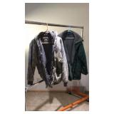 (2) RUSSELS OUTDOORS & LANDS END WINTER COATS