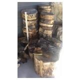 PILE OF CUT ROUND PINE (ATG)