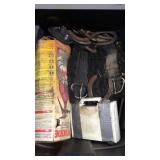 CINCH PAD, FIRE EXTINGUISHER, HORSE SHOES & MORE