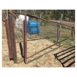 (2) MATCHING SWING GATES (191in.Lx67in.T)