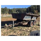 8ft.x14ft SHOP-MADE DUMP BOX TRAILER